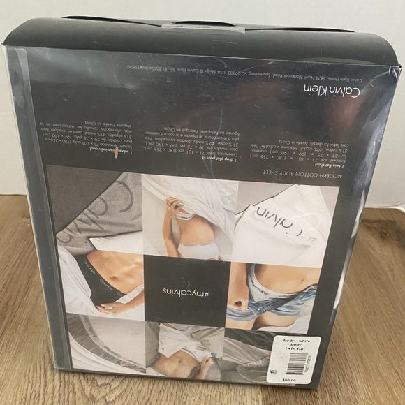 NWT Calvin Klein Twin Flat Sheet - Picture 2 of 4